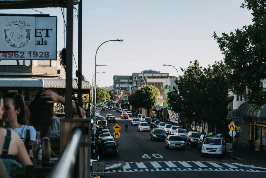 Local street view of Hamilton South