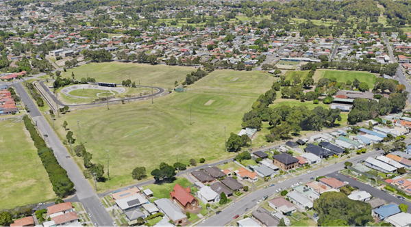 Bird's eye view of Adamstown