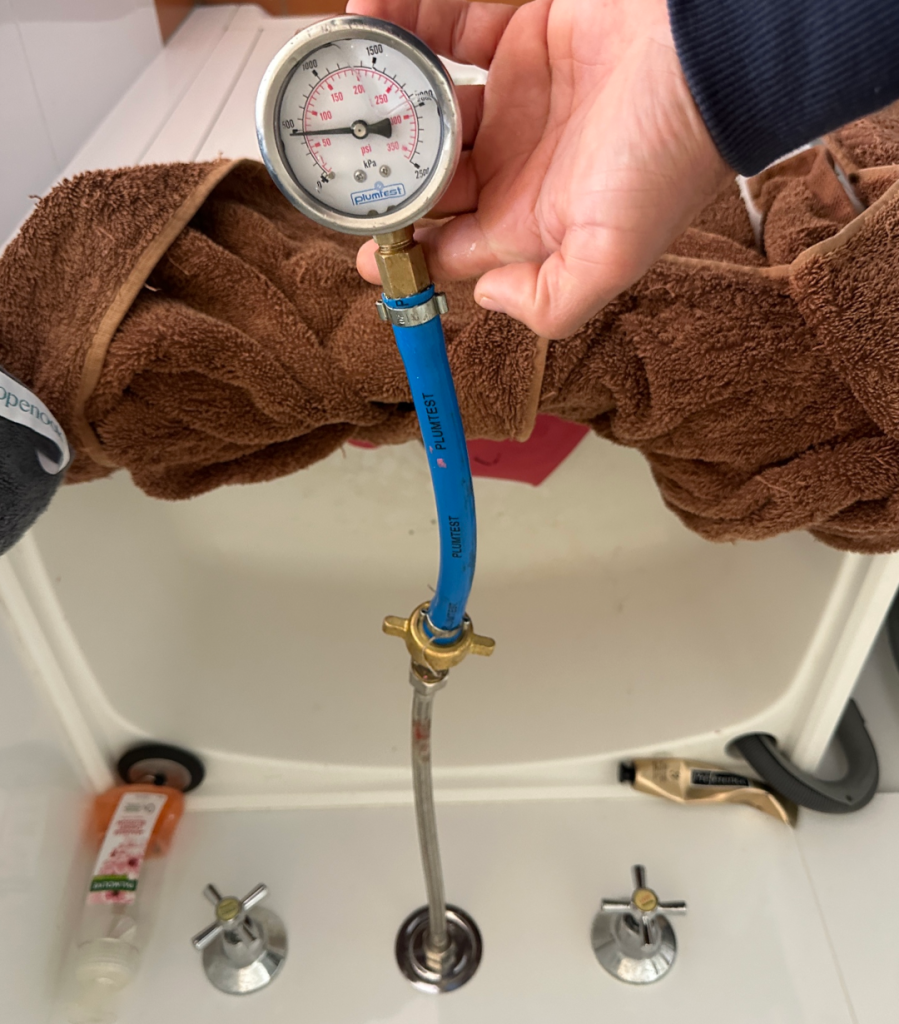 Leaking tap repair performed