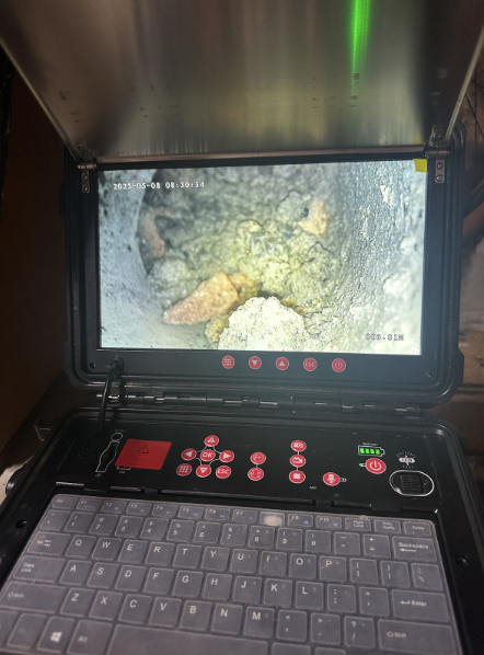 Subfloor leak CCTV inspection