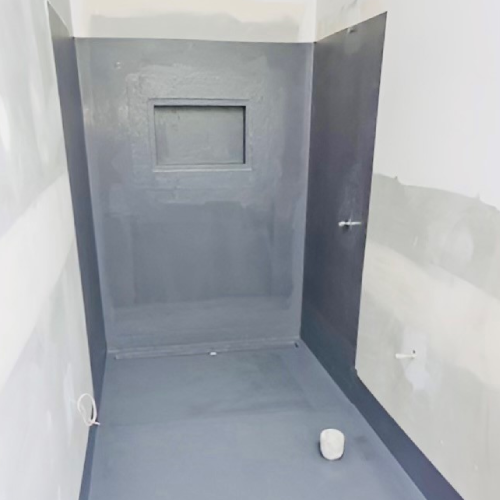 Waterproofing bathroom and shower