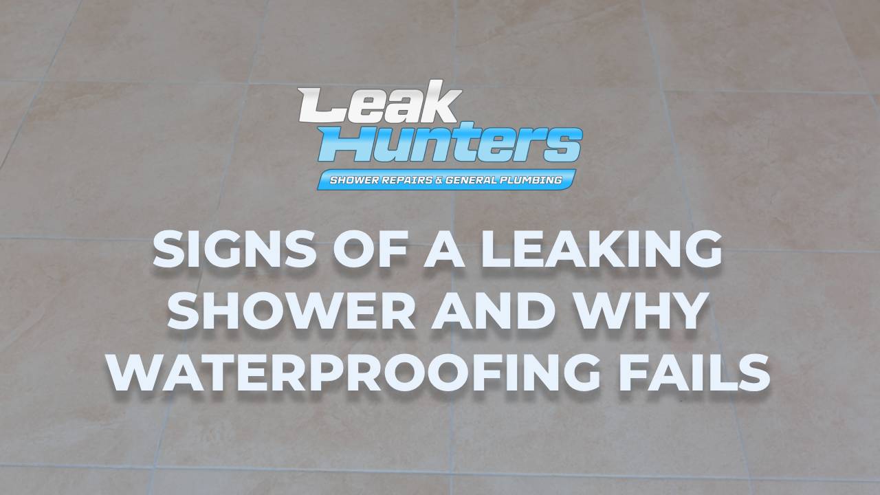 Signs of a Leaking Shower