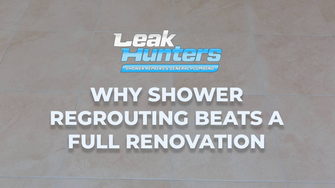 Why Shower Regrouting Beats