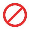 1 blocked drain icon