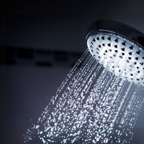 Running showerhead
